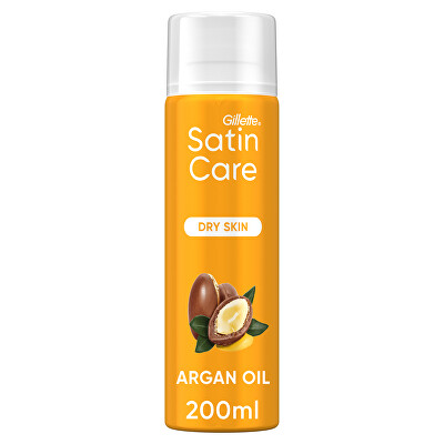 Gillette - Gél na holenie Satin Care Argan Oil 200 ml