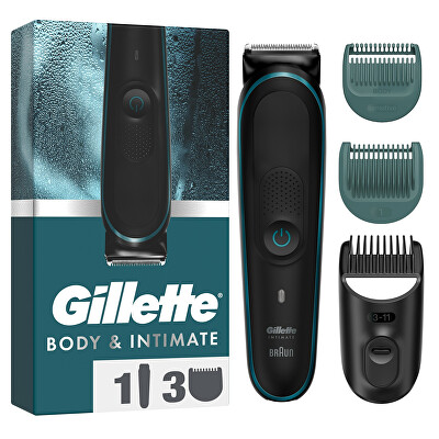Gillette - Zastřihovač na intimní partie a tělo i5 (Body & Intimate Trimmer)