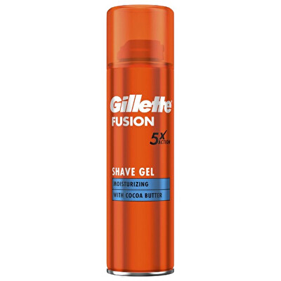 Gillette - Zvlhčující gel na holení pro citlivou pleť Gillette Fusion5 Ultra Moisturizing (Shave Gel) 200 ml