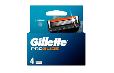 Gillette - Náhradní hlavice Fusion Proglide 4 ks
