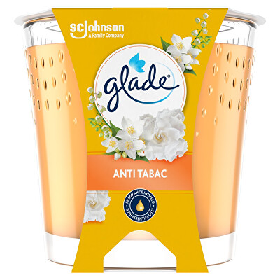 Glade - Vonná svíčka Anti Tabac 112 g