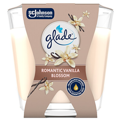 Glade - Vonná sviečka Romantic Vanilla Blossom 70 g