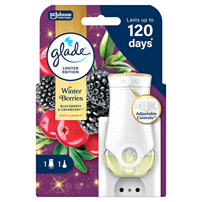 Glade - Elektrický osvěžovač vzduchu + náplň Winter Berries 20 ml