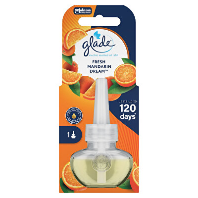 Glade - Náplň do elektrického osvěžovače vzduchu Fresh Mandarin Dream 20 ml