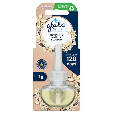 Glade - Náplň do elektrického osvěžovače vzduchu Romantic Vanilla Blossom 20 ml