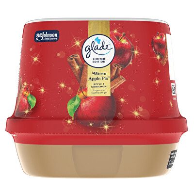 Glade - Vonný gél do kúpeľne Apple Pie 180 g