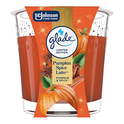 Glade - Vonná svíčka Pumpkin Spice Latte 112 g