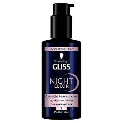 Gliss Kur - Elixir de noapte Overnight Reconstruction 100 ml