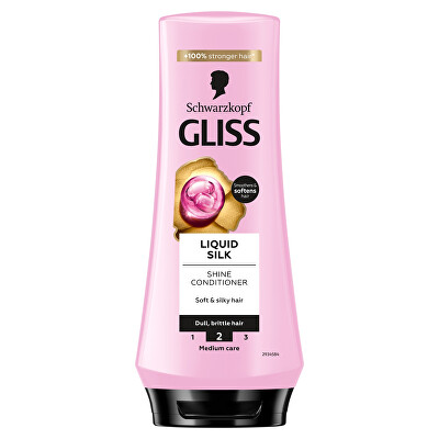 Gliss Kur - Balzám pro lesk vlasů Liquid Silk Shine Conditioner 200 ml