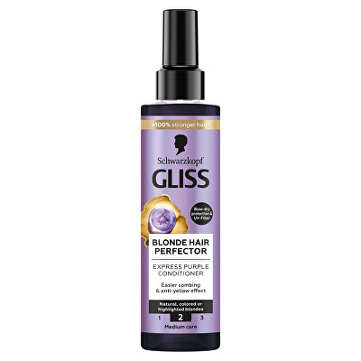 Gliss Kur - Regenerační maska Blonde Hair Perfector Purple Conditioner 200 ml