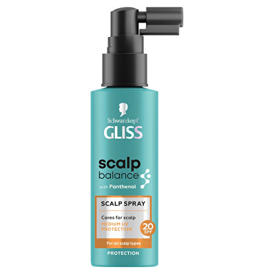 Gliss Kur - Ochranný sprej na pokožku hlavy SPF 20 Scalp Spray 100 ml