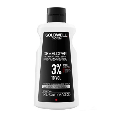 Goldwell - Krémová aktivační emulze 3 % 10 VOL (Cream Developer Lotion) 1000 ml