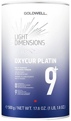 Goldwell - Odbarvovací prášek Light Dimensions (Oxycur Platin) 500 g