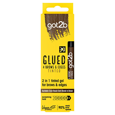 got2b - Tónovaný gel na obočí a vlasy Glued Tinted Gel 16 ml