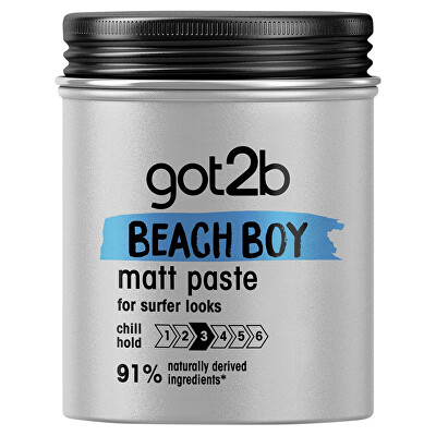 got2b - Pastă de păr mată Beach Boy Surfer Look Matt Paste 100 ml