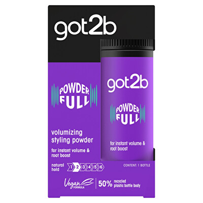got2b - Pudră pentru volum perfect Powder`ful Volumizing Styling Powder 10 g