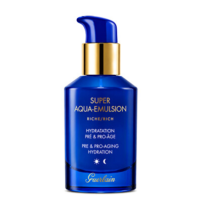 Guerlain - Hydratačná pleťová emulzia Super Aqua-Emulsion Riche (Pre & Pro-Aging Hydration) 50 ml