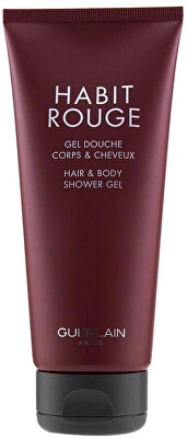 Guerlain - Sprchový gel na tělo a vlasy Habit Rouge (Hair & Body Shower Gel) 200 ml