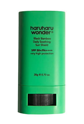 Haruharu Wonder - Opalovací krém ve formě tyčinky Black Bamboo (Daily Soothing Sun Shield)