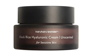 Haruharu Wonder - Hydratační krém bez parfemace Black Rice 10 (Hyaluronic Cream Unscented) 50 ml