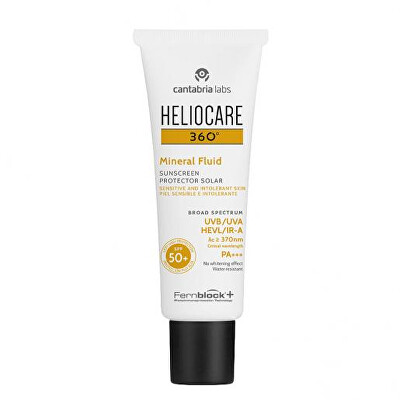 Heliocare - Emulze na opalování s minerálními filtry SPF 50+ 360° (Mineral Fluid) 50 ml