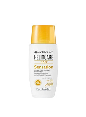 Heliocare - Fluidní krém na opalování 360° Sensation SPF 50+ (Ultralight Oil Free Sunscreen) 50 ml