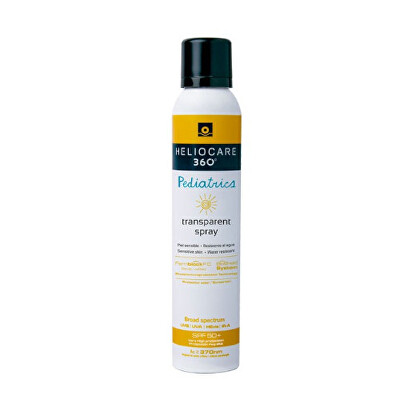 Heliocare - Transparentný sprej na opaľovanie pre deti 360° SPF 50+ (Pediatrics Transparent Spray) 200 ml
