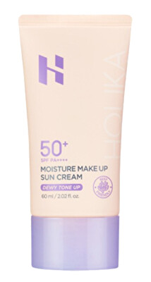 Holika Holika - Tónovací a hydratační opalovací krém Moisture Make Up Sun Cream (Dewy Tone Up) 60 ml