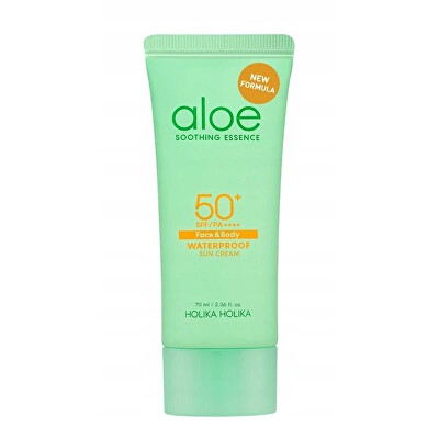 Holika Holika - Voděodolný opalovací gel Aloe SPF 50+ (Waterproof Sun Cream) 70 ml