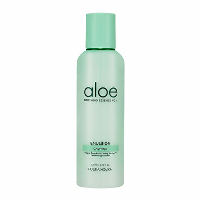 Holika Holika - Zklidňující pleťová emulze Aloe Soothing Essence 90% (Calming Emulsion) 200 ml
