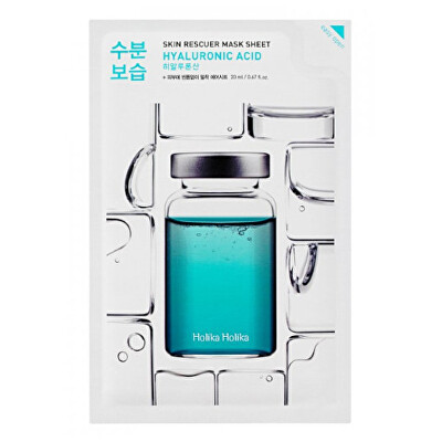 Holika Holika - Hidratáló szövetmaszk Hyaluronic Acid Skin Rescue 20 ml