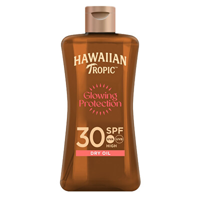 Hawaiian Tropic - Suchý olej na opalování SPF 30 Glowing Protection (Dry Oil) 100 ml