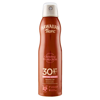 Hawaiian Tropic - Suchý olej na opalování SPF 30 Protective (Dry Oil Continuous Spray) 180 ml