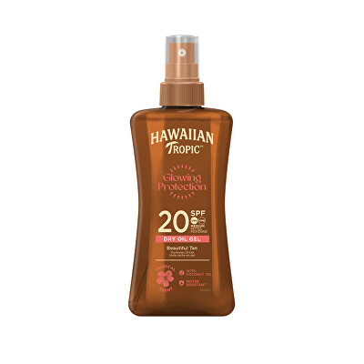 Hawaiian Tropic - Suchý olej na opalování s rozprašovačem SPF 20 Protective (Dry Spray Oil) 200 ml