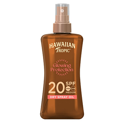 Hawaiian Tropic - Suchý olej na opalování s rozprašovačem SPF 20 Protective (Dry Spray Oil) 200 ml