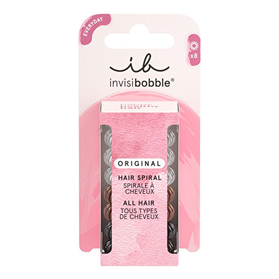 Invisibobble - Gumička do vlasů Original The Hair Necessities 8 ks