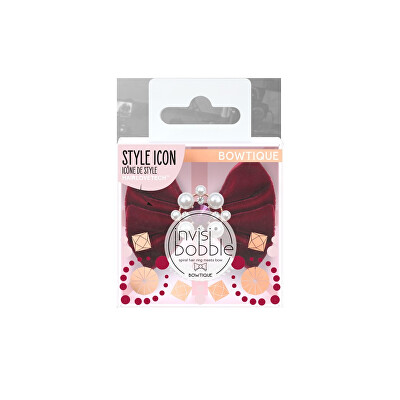 Invisibobble - Gumička do vlasů s mašlí British Royal Take a Bow