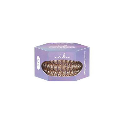 Invisibobble - Gumička do vlasů Slim Premium Bronze me Pretty 3 ks