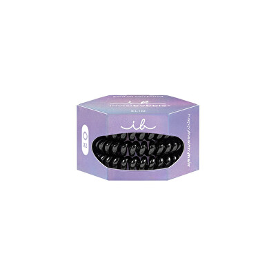 Invisibobble - Gumička do vlasů Slim Premium True Black 3 ks
