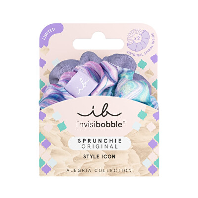 Invisibobble - Gumička do vlasů Sprunchie Alegria Chant Get Enough 2 ks