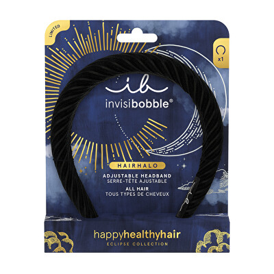 Invisibobble - Čelenka do vlasů Hairhalo Eclipse Midnight Ring 1 ks