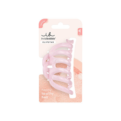 Invisibobble - Skřipec do vlasů Clipstar Rose Glimmer L