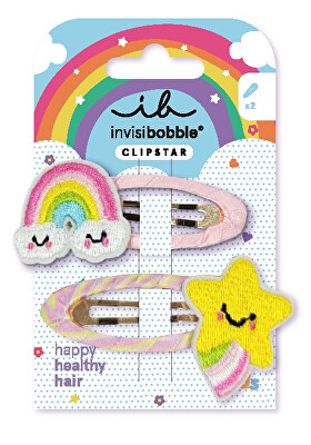 Invisibobble - Sponka Clipstar Happy Sky 2 ks