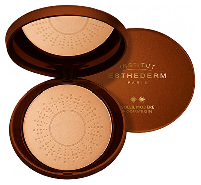 Institut Esthederm - Kompaktní pudr se střední ochranou Moderate Sun (Protective Sun Powder) 15 g