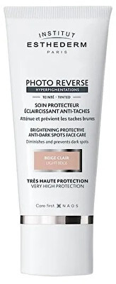 Institut Esthederm - Tónovaný ochranný krém proti pigmentovým skvrnám Photo Reverse Light Beige (Brightening Protective Anti-Dark Spots Face Care) 50 ml