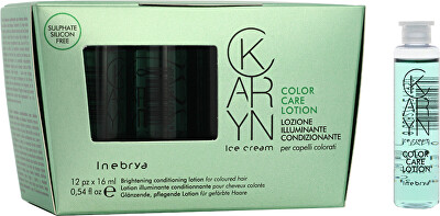 Inebrya - Regenerační péče na vlasy s quinoa semínky Ice Cream Karyn (Color Care Lotion Quinoa) 12 x 16 ml