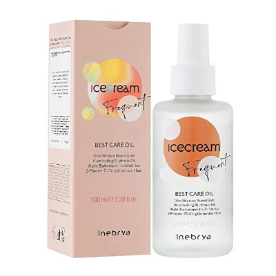 Inebrya - Rozjasňující dvoufázový olej Ice Cream Frequent (Best Care Oil) 100 ml