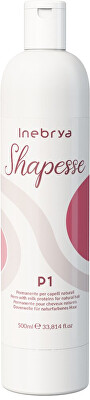 Inebrya - Trvalá ondulace pro přírodní vlasy Shapesse P1 (Permanent for Natural Hair) 500 ml