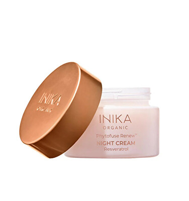 INIKA Organic - Noční krém s resveratrolem Phytofuse Renew (Resveratrol Night Cream) 50 ml