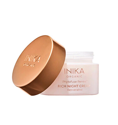 INIKA Organic - Výživný noční krém s resveratrolem Phytofuse Renew (Rich Resveratrol Night Cream) 50 ml
